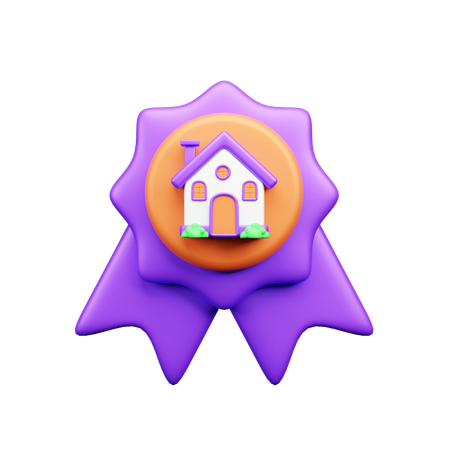 Mejor casa  3D Icon