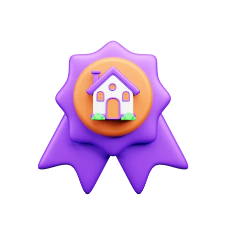 Mejor casa  3D Icon