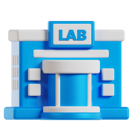 Lab  3D Icon