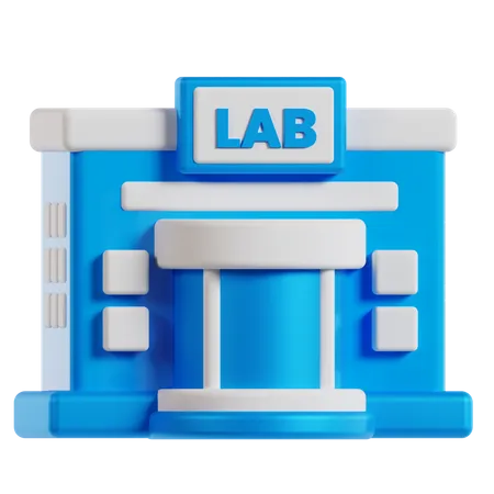 Lab  3D Icon