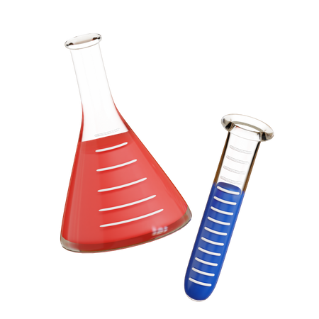 Lab Bottle  3D Icon