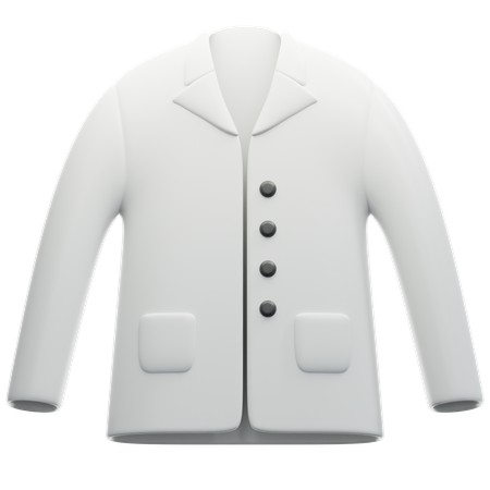 Lab coat  3D Icon