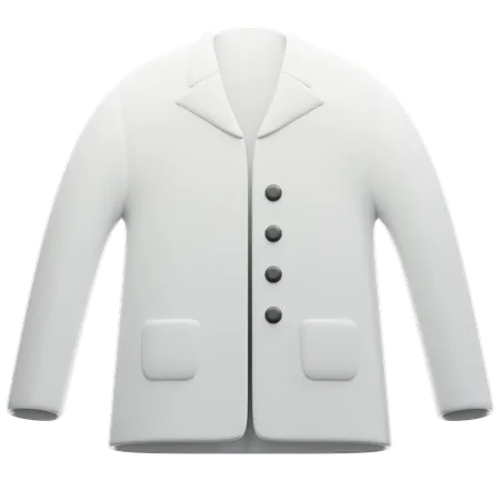 Lab coat  3D Icon