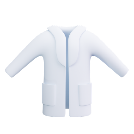 Lab Coat  3D Icon