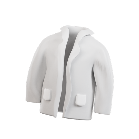 Lab Coat  3D Icon