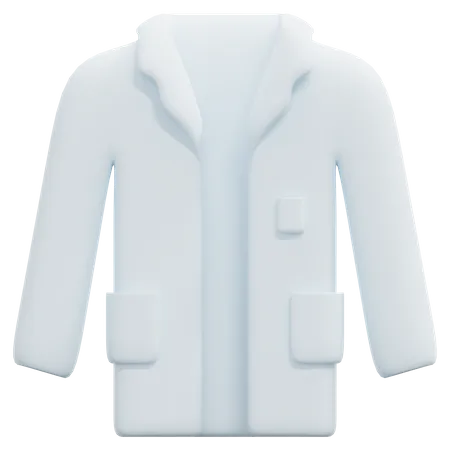 Lab Coat  3D Icon