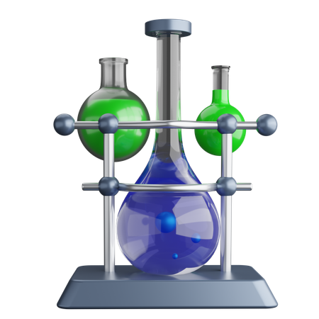 Lab Flask  3D Icon