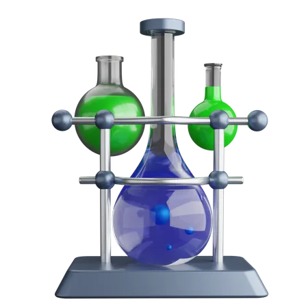 Lab Flask  3D Icon