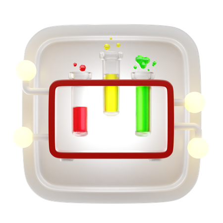 Lab Liquid  3D Icon