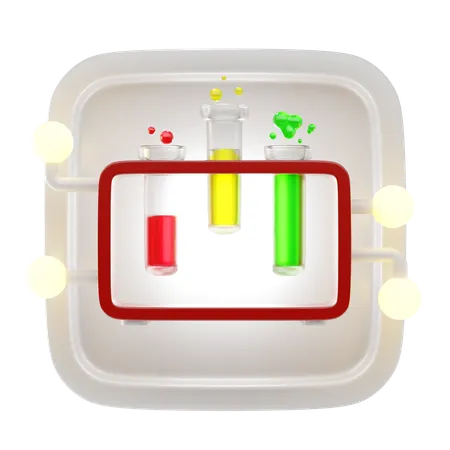 Lab Liquid  3D Icon
