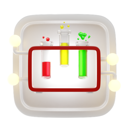 Lab Liquid  3D Icon
