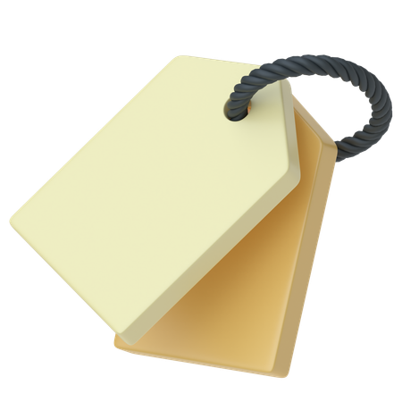Label  3D Icon