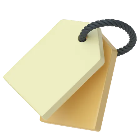Label  3D Icon