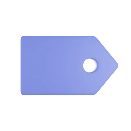 Label  3D Icon