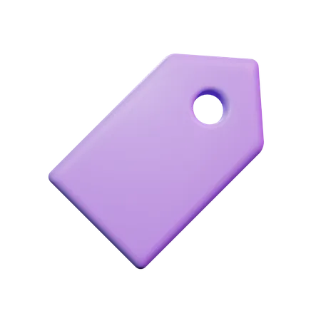 Label  3D Icon