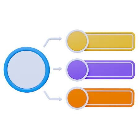 Label Chart  3D Icon