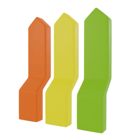 Label Chart  3D Icon