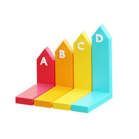 Label Chart  3D Illustration