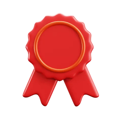 Label Ribbon  3D Icon