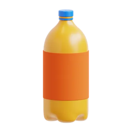 Labeled Bottle  3D Icon