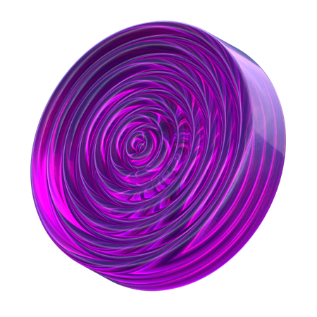 Laberinto circular  3D Icon