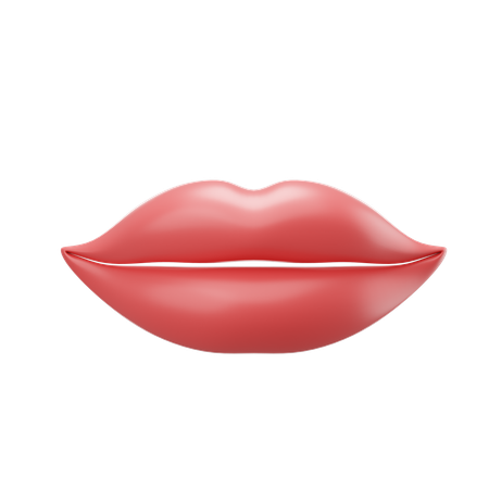 Labios  3D Icon