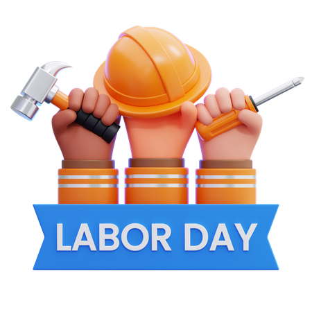Labor Day  3D Icon