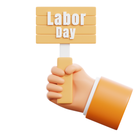 Labor day  3D Icon