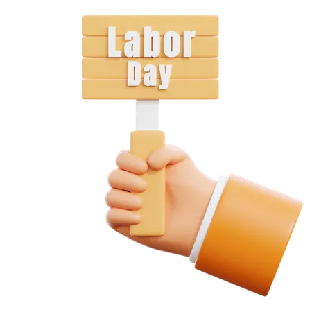 Labor day  3D Icon