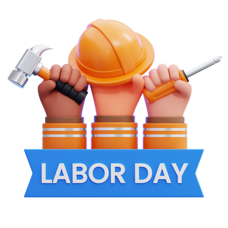Labor Day  3D Icon