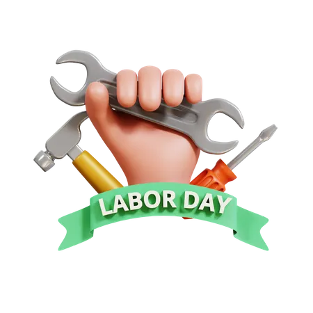 Labor Day  3D Icon