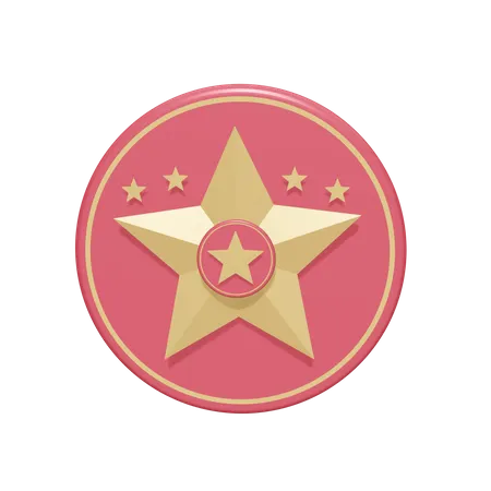 Labor Day Badge  3D Icon