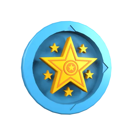 Labor Day Badge  3D Icon