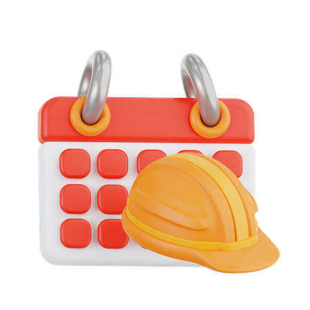 Labor Day Calendar  3D Icon
