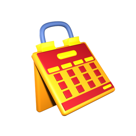 Labor Day Calendar  3D Icon