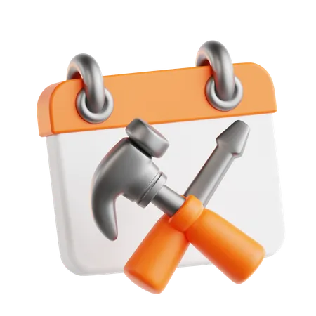 Labor Day Date  3D Icon