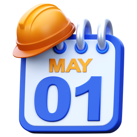 Labor Day Date  3D Icon