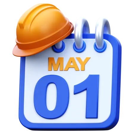 Labor Day Date  3D Icon