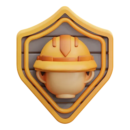 労働保険  3D Icon