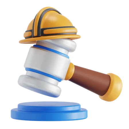 노동법  3D Icon