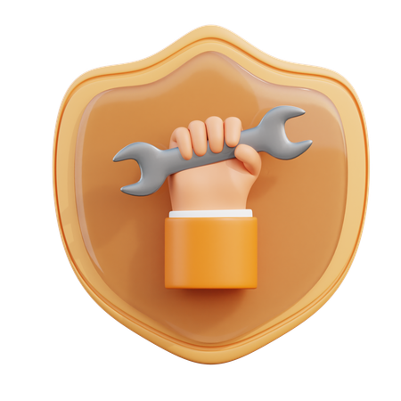 Labor Security  3D Icon