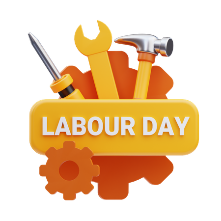 Labor Union Emblem  3D Icon