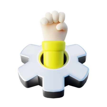 Labor Worker Right Illustrations  3D Icon