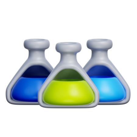 Laboratoire chimique  3D Icon