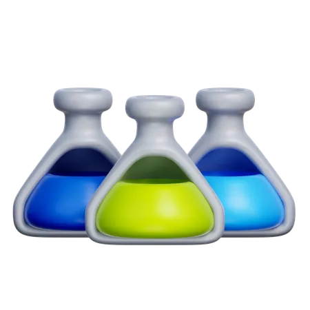 Laboratoire chimique  3D Icon