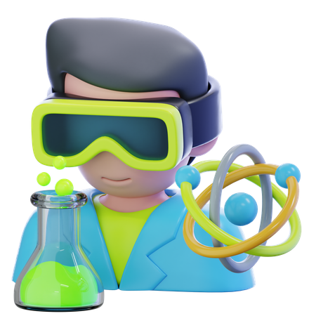 Laboratoire scientifique  3D Icon