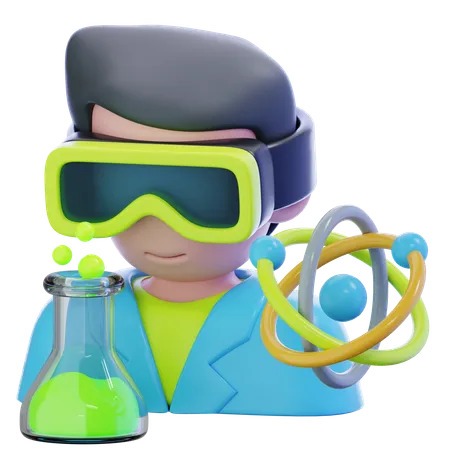 Laboratoire scientifique  3D Icon