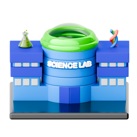 Laboratoire scientifique  3D Icon