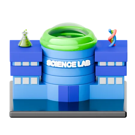 Laboratoire scientifique  3D Icon