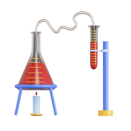 Laboratoire scientifique  3D Icon